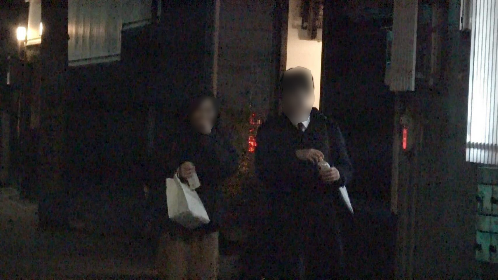 夜間での撮影